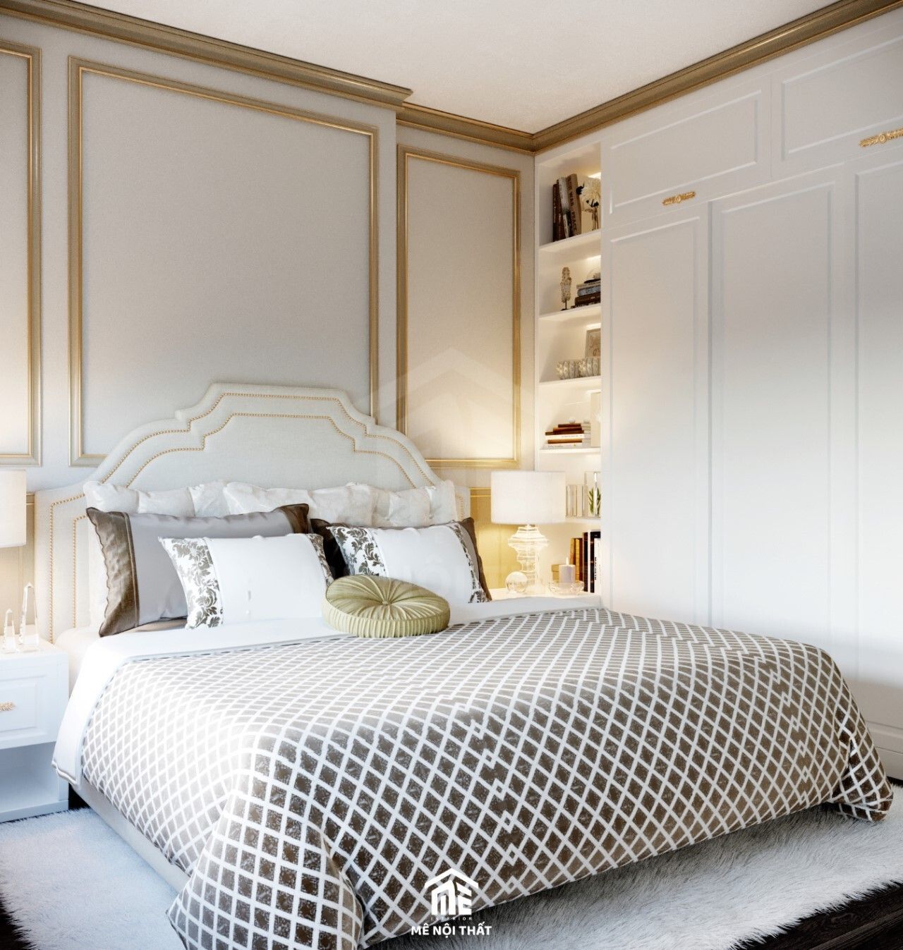 Đặc trưng của phòng ngủ phong cách Tân cổ điển
