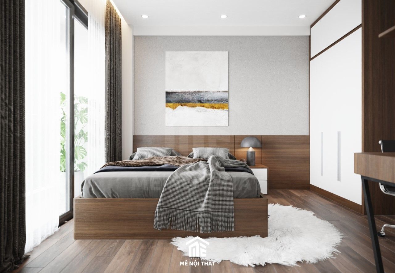 Thiết kế nội thất phòng ngủ phong cách hiện đại