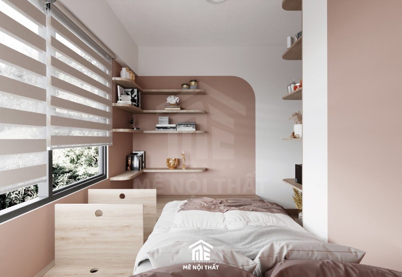 Hệ thống ánh sáng đóng vai trò quan trọng cho phòng ngủ nhỏ có diện tích khiêm tốn