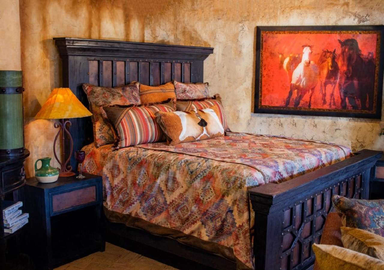 Phòng ngủ vintage mang màu sắc hoài niệm, xưa cũ