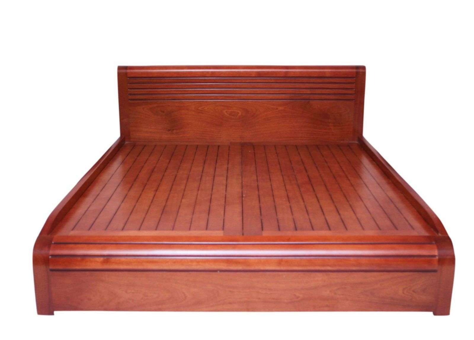 Giường gỗ giáng hương đỏ mang đến giấc ngủ thư thái và lịch lãm.
