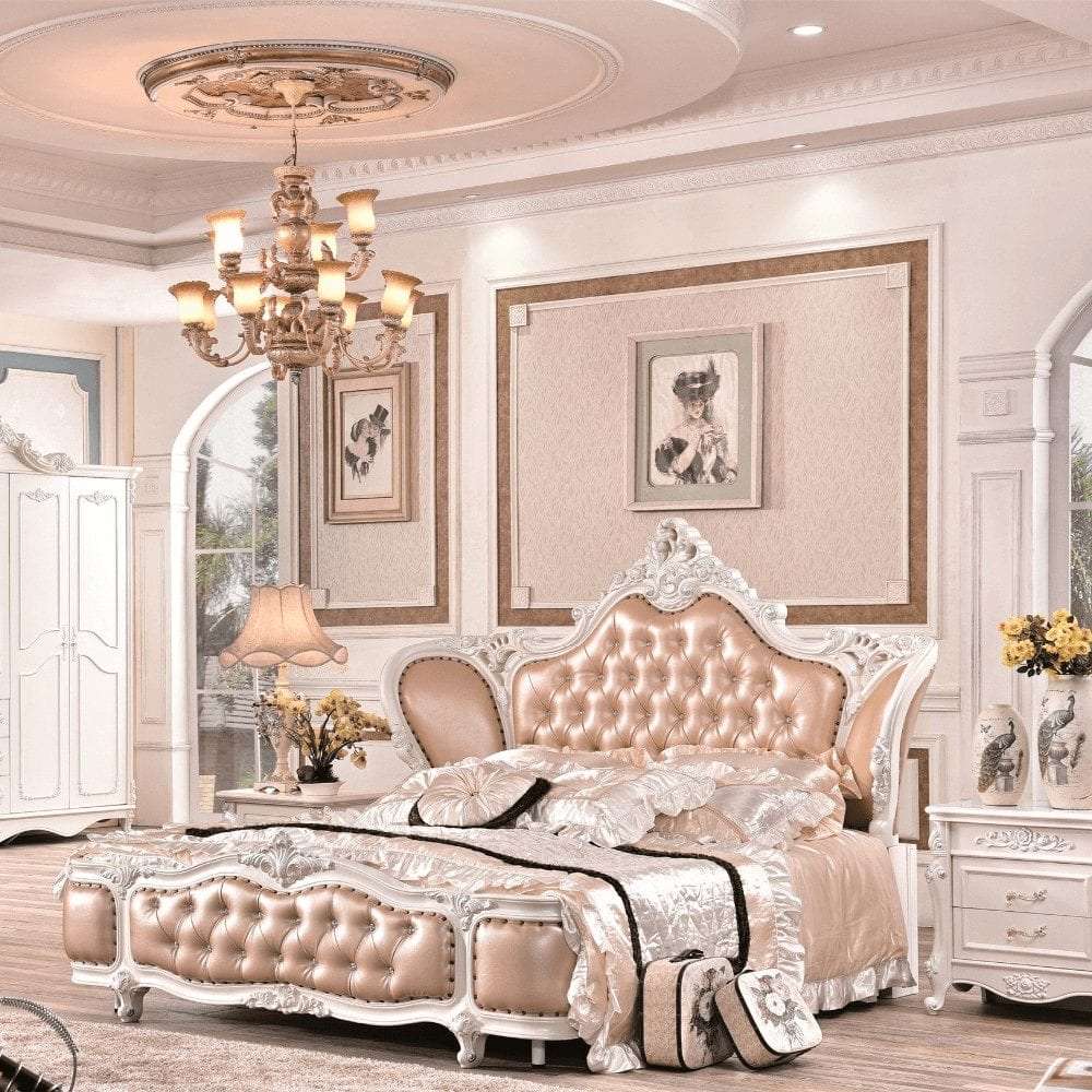 No.16: Mẫu giường King size mang vẻ đẹp quý phái, sang trọng từ phong cách Tân cổ điển