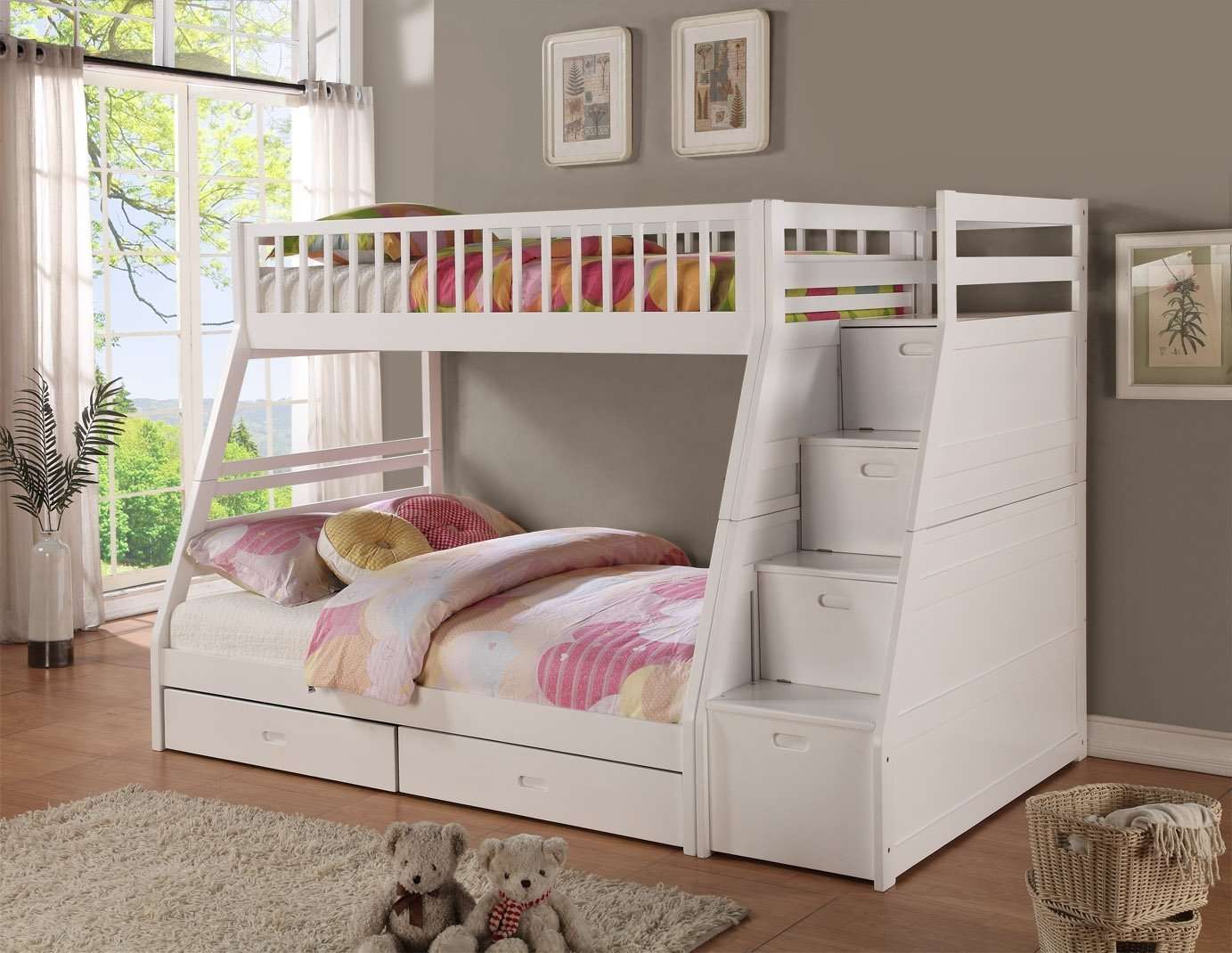 Kích thước giường tầng dành cho trẻ em từ 1 đến 5 tuổi