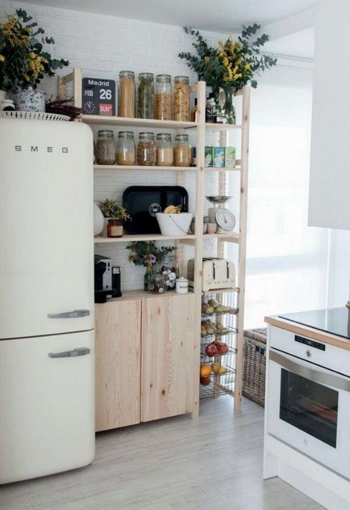 Sự sáng tạo của phong cách nội thất Vintage phòng bếp 