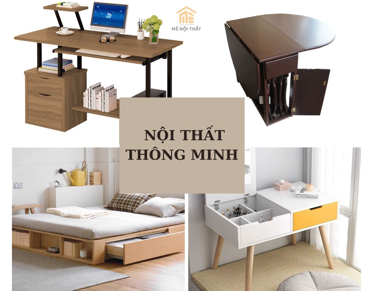 Nội thất thông minh - Giải pháp TUYỆT VỜI cho mọi không gian nhà ở