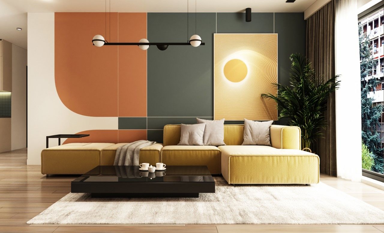 Color Block đang là xu hướng thiết kế nội thất độc đáo trong những năm gần đây