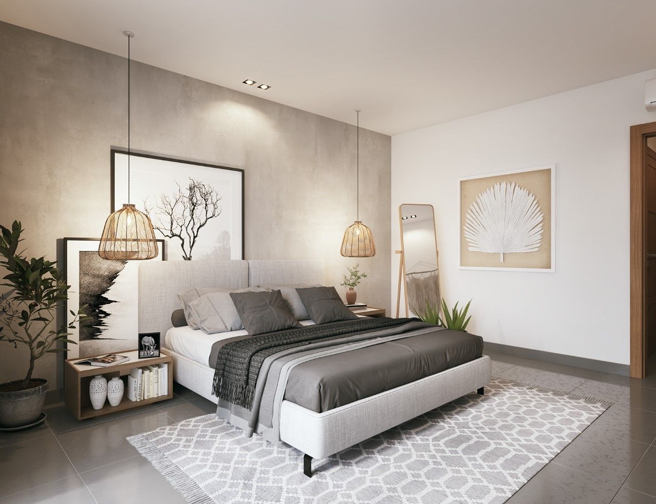 Phòng ngủ theo phong cách Scandinavian có sức hút dịu dàng và thanh lịch