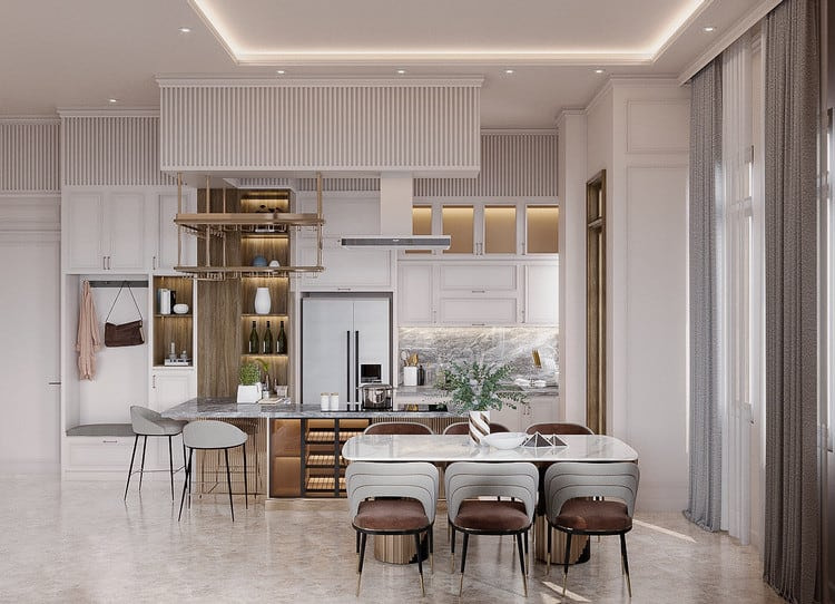 [100+ Mẫu] tủ bếp đẹp, sang trọng được ưa chuộng nhất 2025