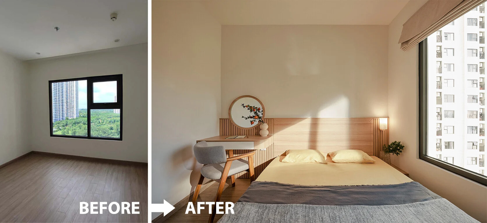 Tối ưu hóa ảnh sáng giúp cải tạo phòng ngủ hiệu quả hơn