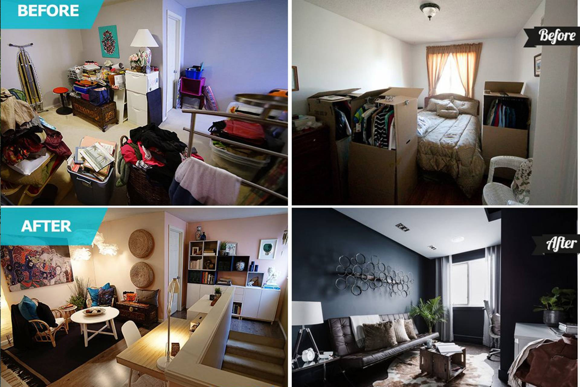 Cải tạo phòng ngủ với cách bố trí nội thất thông minh