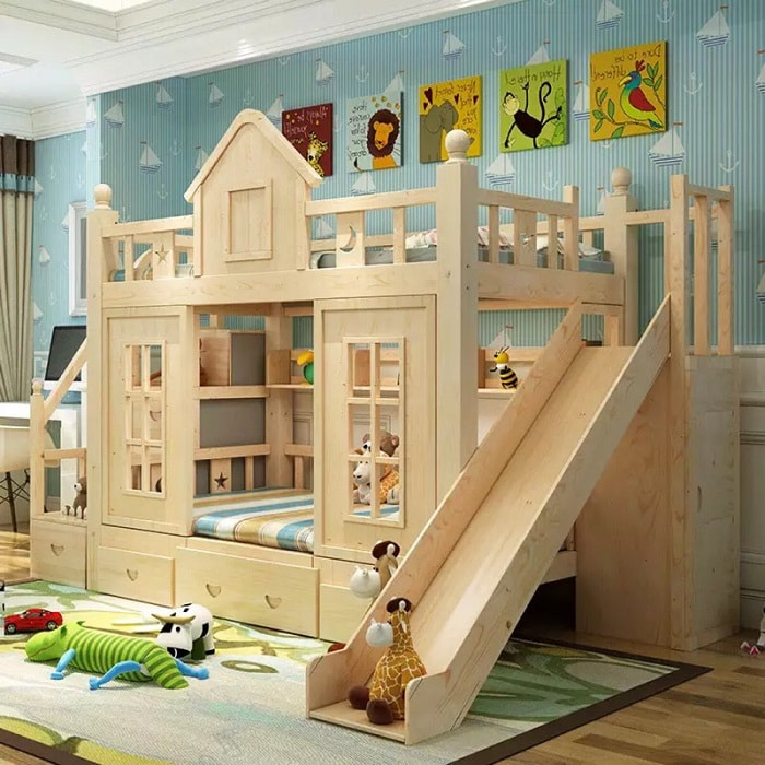 [BST]15+ Mẫu giường tầng lâu đài công chúa đẹp hiện đại 2025