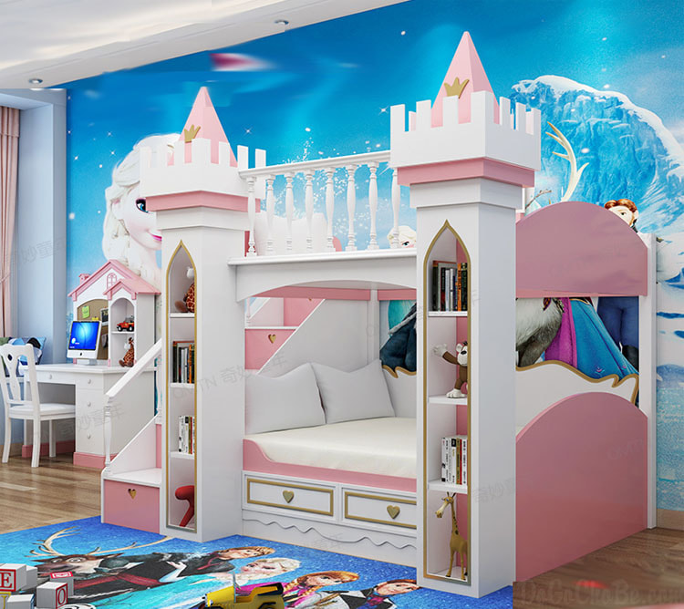 [BST]15+ Mẫu giường tầng lâu đài công chúa đẹp hiện đại 2025