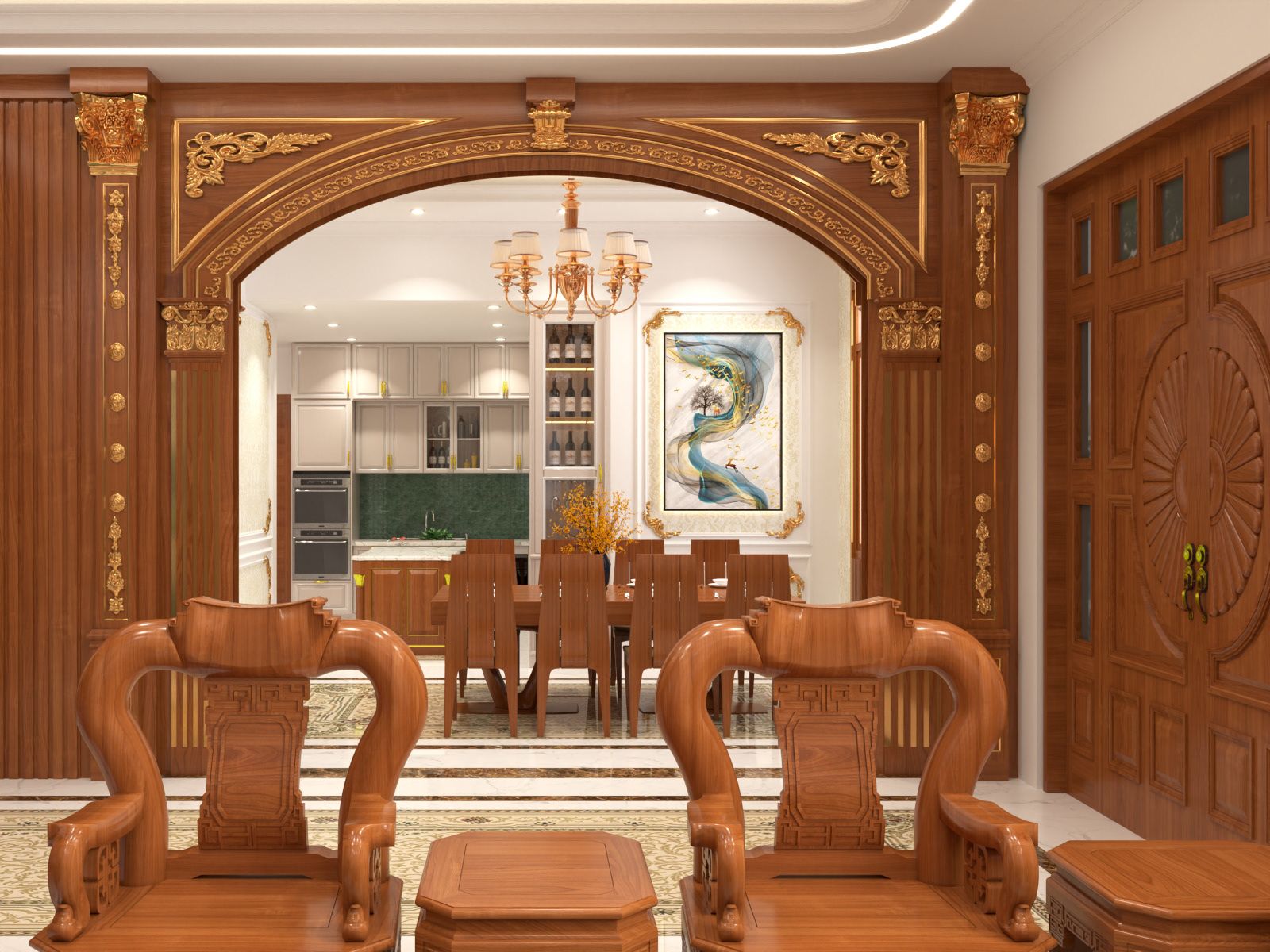 20+ Mẫu thiết kế biệt thự tân cổ điển đẹp đẳng cấp, xu hướng nhất 2025