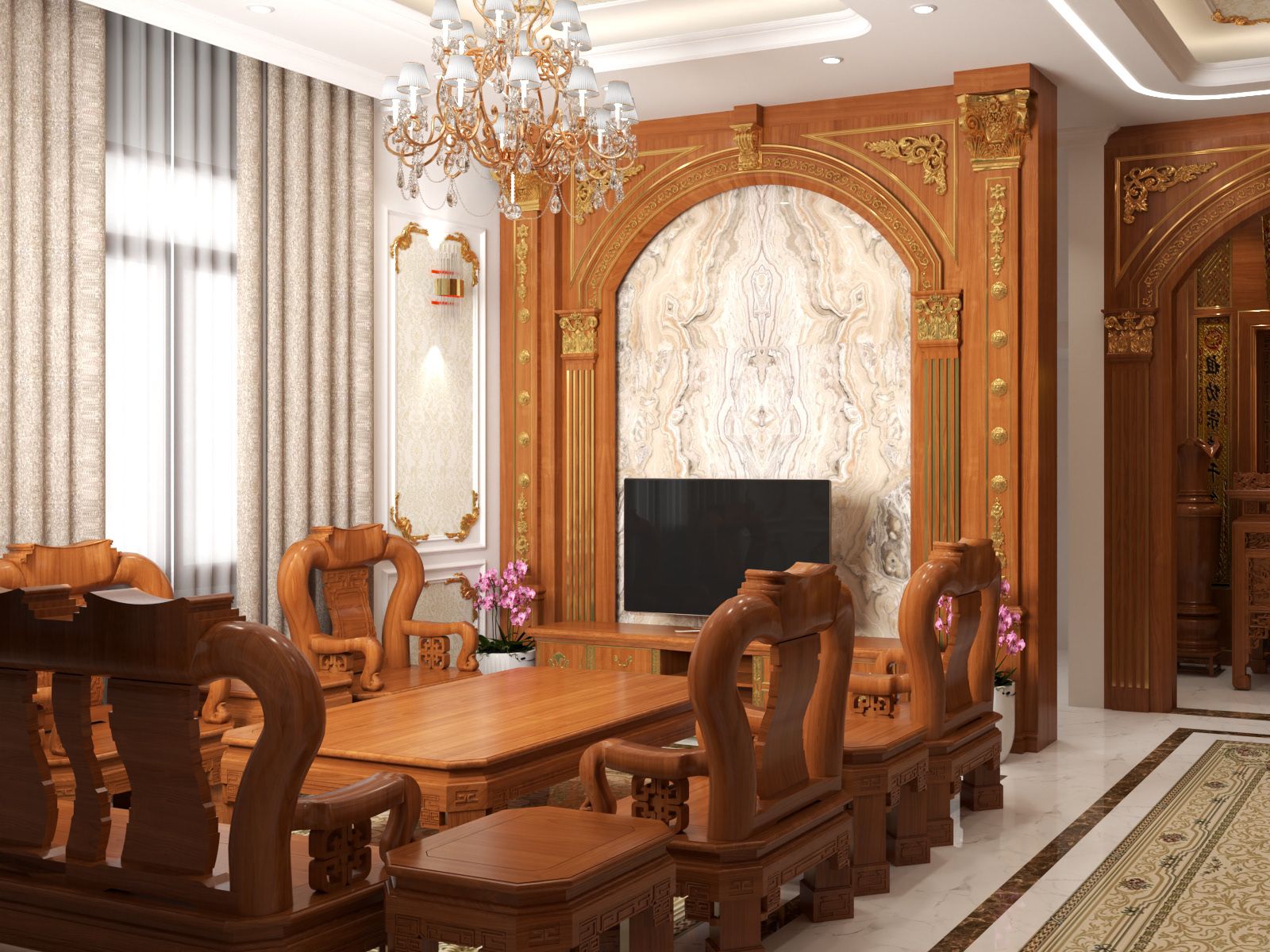 20+ Mẫu thiết kế biệt thự tân cổ điển đẹp đẳng cấp, xu hướng nhất 2025