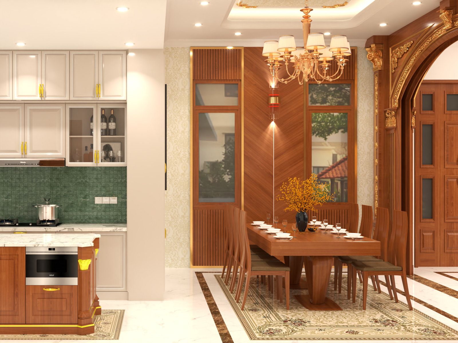 20+ Mẫu thiết kế biệt thự tân cổ điển đẹp đẳng cấp, xu hướng nhất 2025