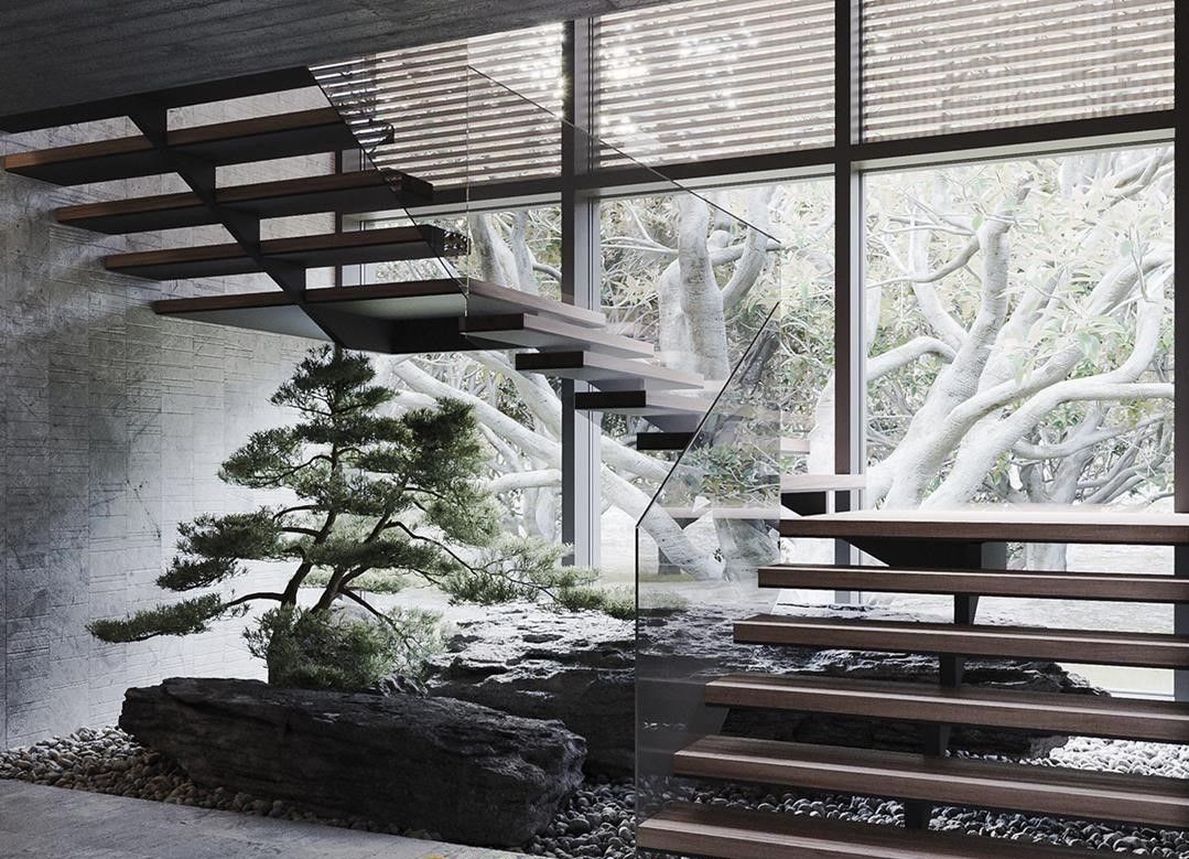 cach tinh so bac thang hop phong thuy Cầu thang 22 bậc