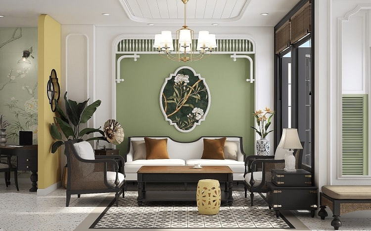 nha pho phong cach indochine toi uu cong nang 2