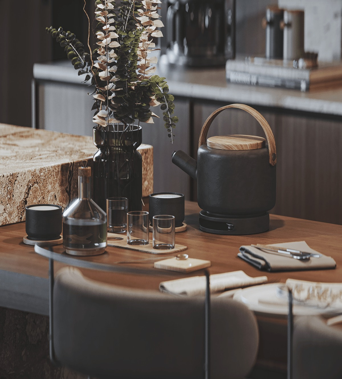 Bàn ăn phong cách Boutique