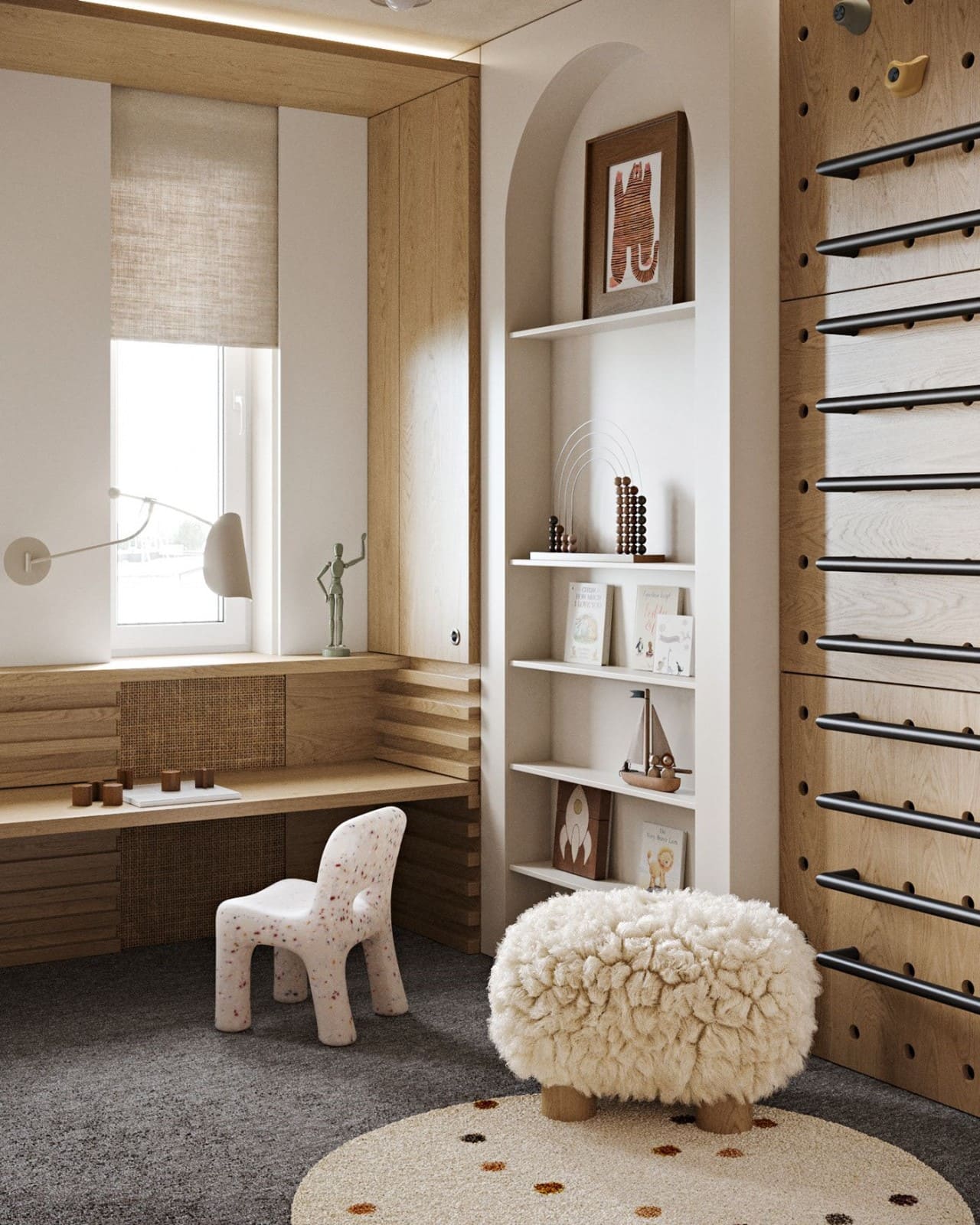 Phòng ngủ trẻ em dễ thương