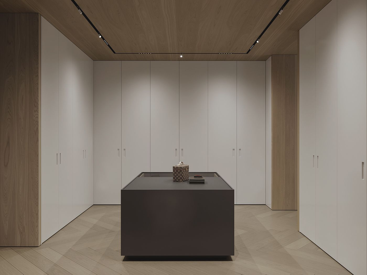 Tích hợp phòng thay đồ trong phòng ngủ