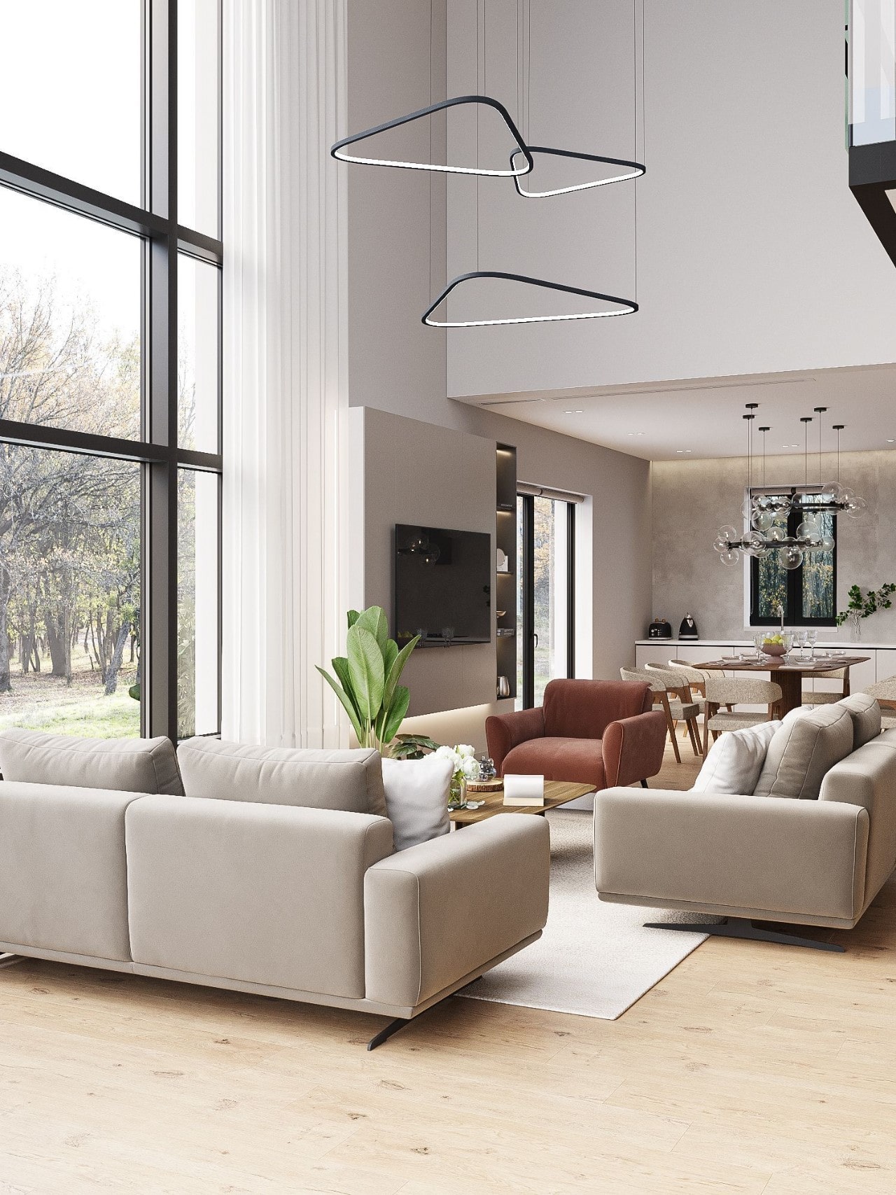 Có nhiều phong cách thiết kế cho mô hình nhà ở liền kề