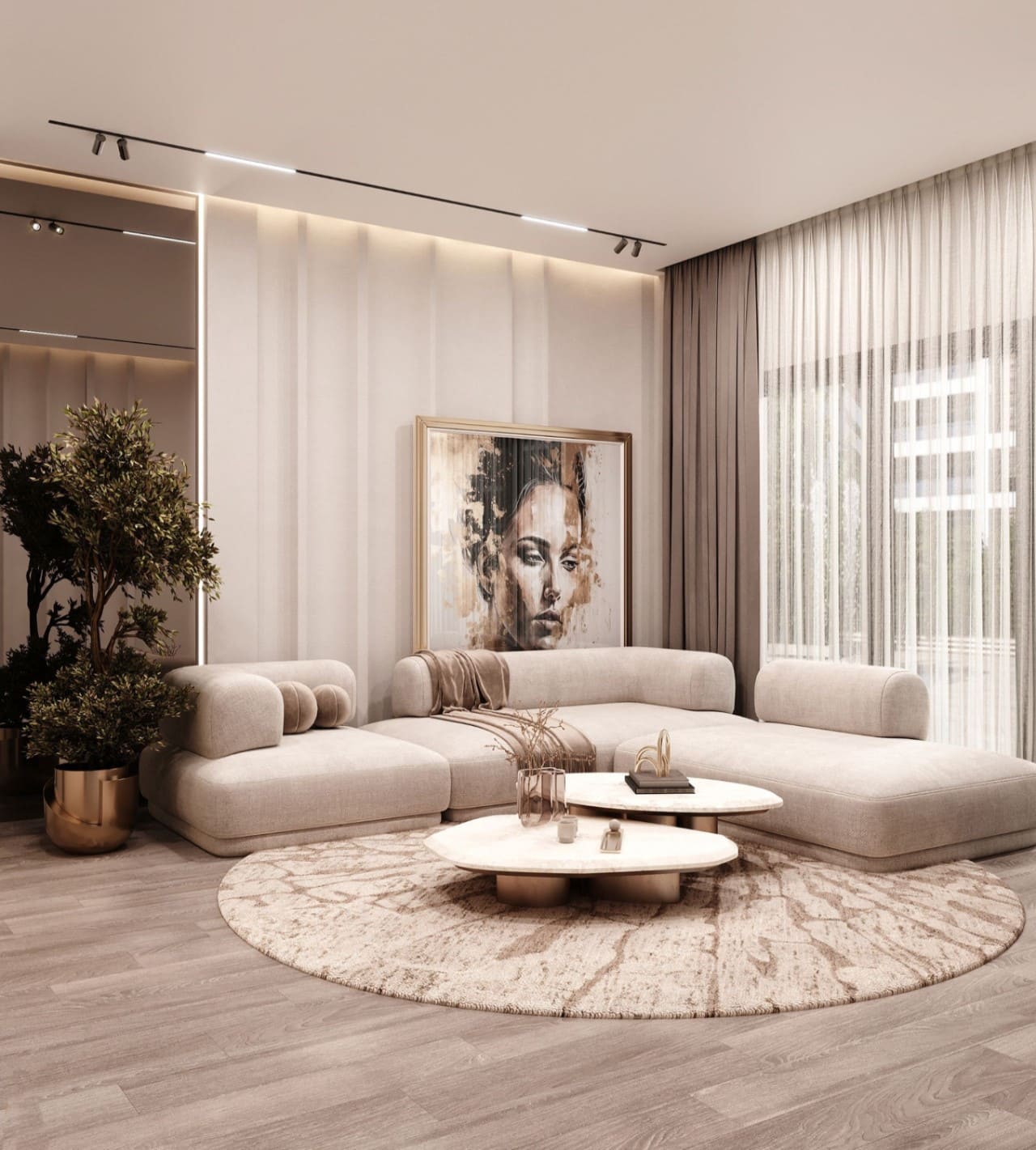 Phòng khách nhỏ cần chọn nội thất cao cấp, tiện nghi cho người sử dụng