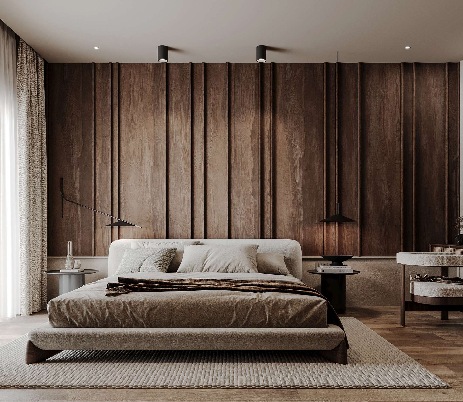 Giường là món đồ nội thất quan trọng và trung tâm trong thiết kế phòng ngủ