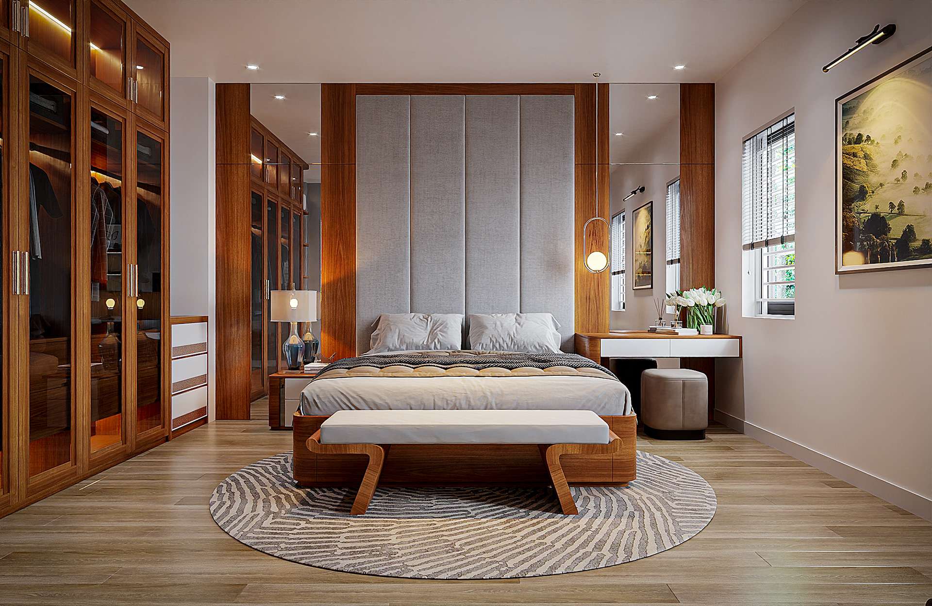 Những chiếc giường làm từ gỗ Laminate thanh lịch, hiện đại Những chiếc giường làm từ gỗ Laminate thanh lịch, hiện đại