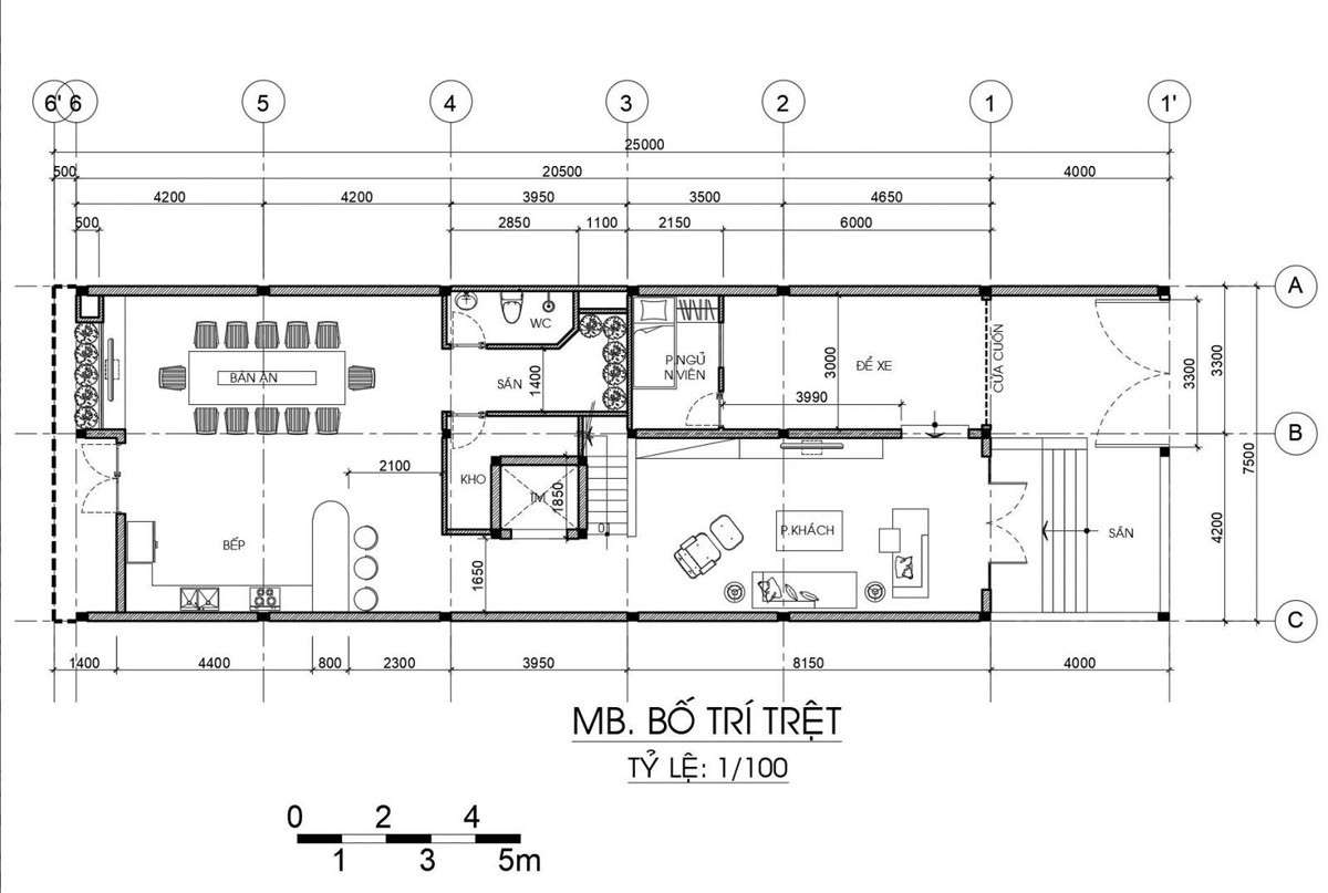 Cần tính toán cẩn thận khi thiết kế mặt bằng nhà phố