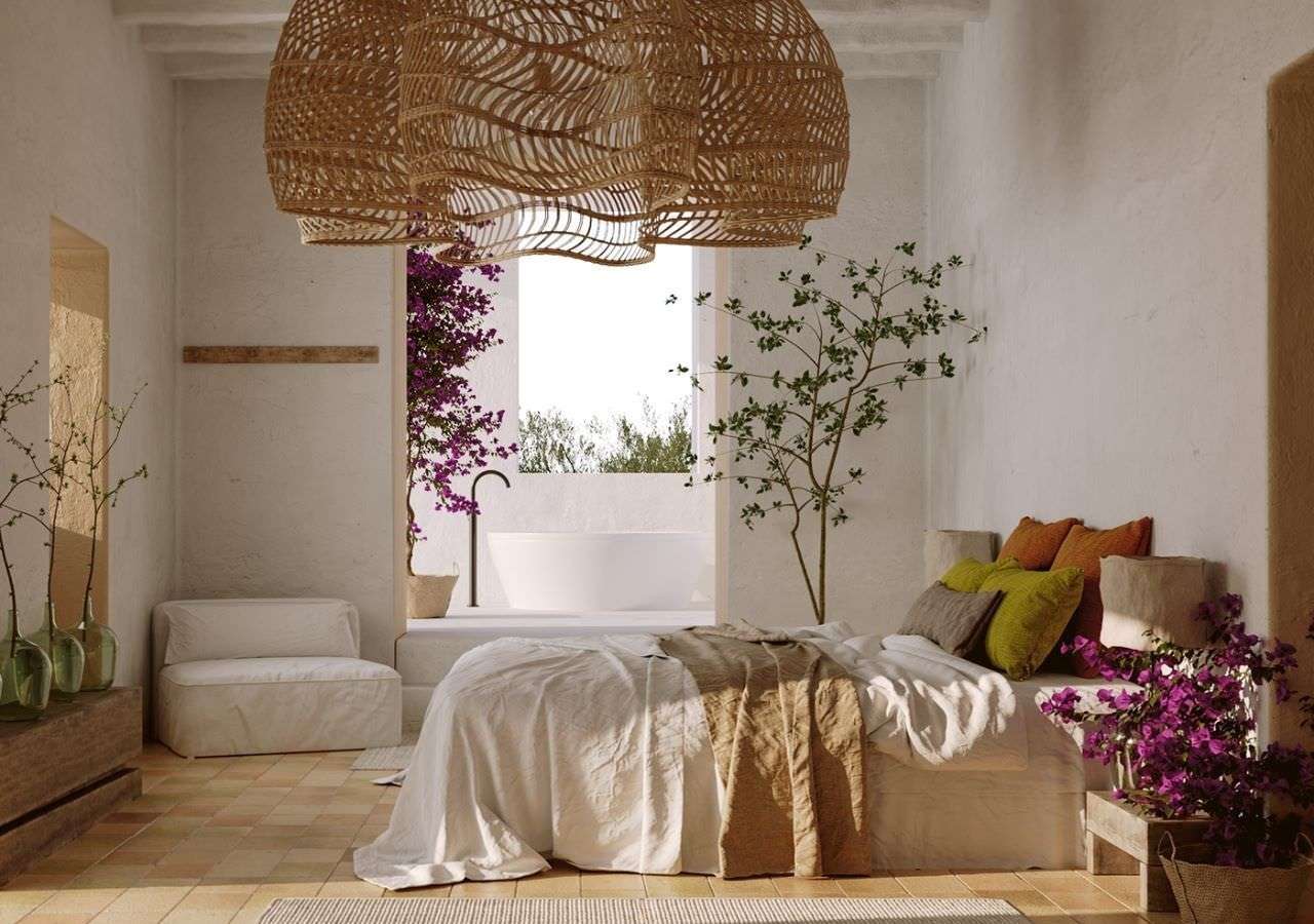 Thiết kế nội thất phòng ngủ theo phong cách vintage