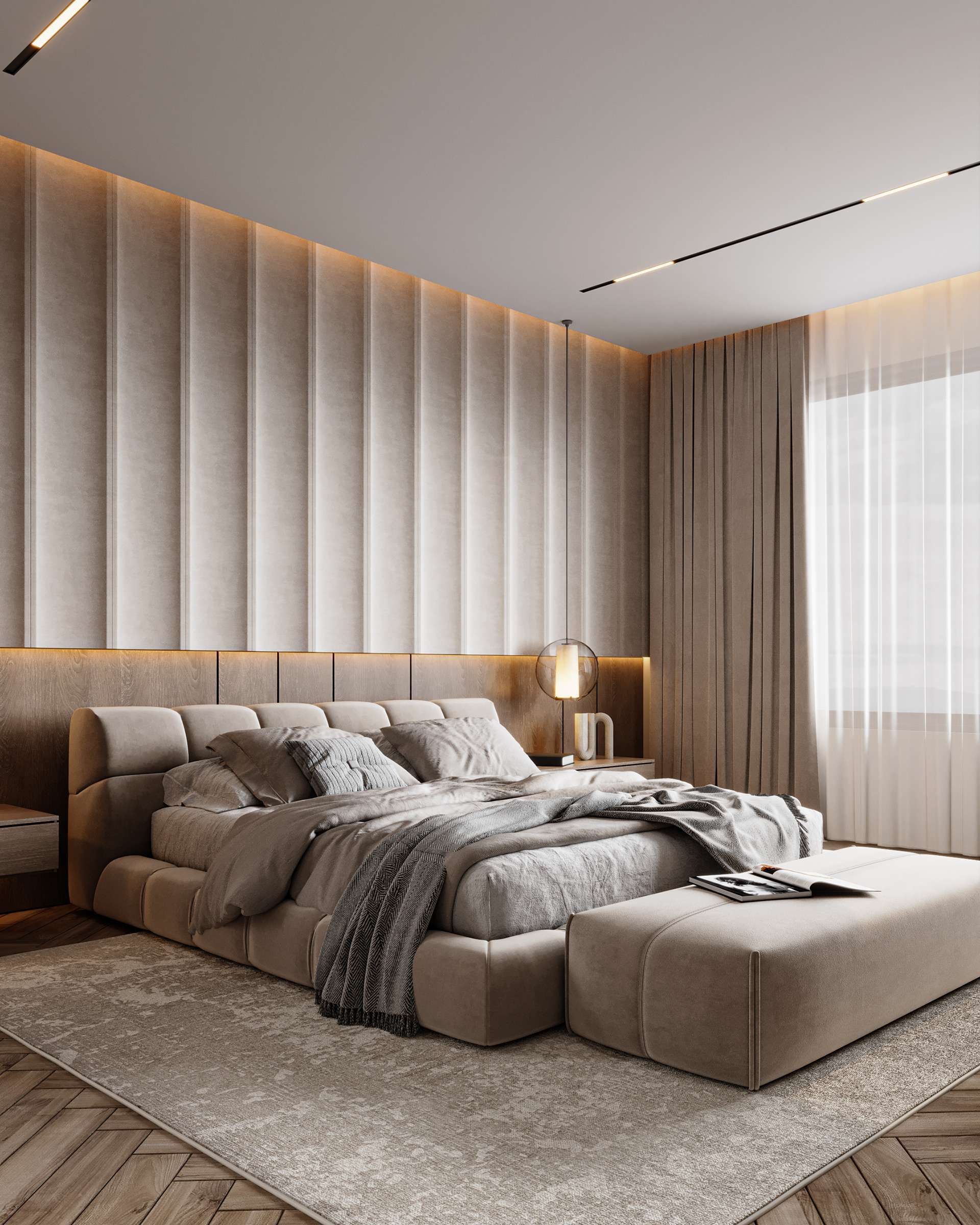Thiết kế phòng ngủ đẹp 30m2 chuẩn phong thủy Thiết kế phòng ngủ đẹp 30m2 chuẩn phong thủy