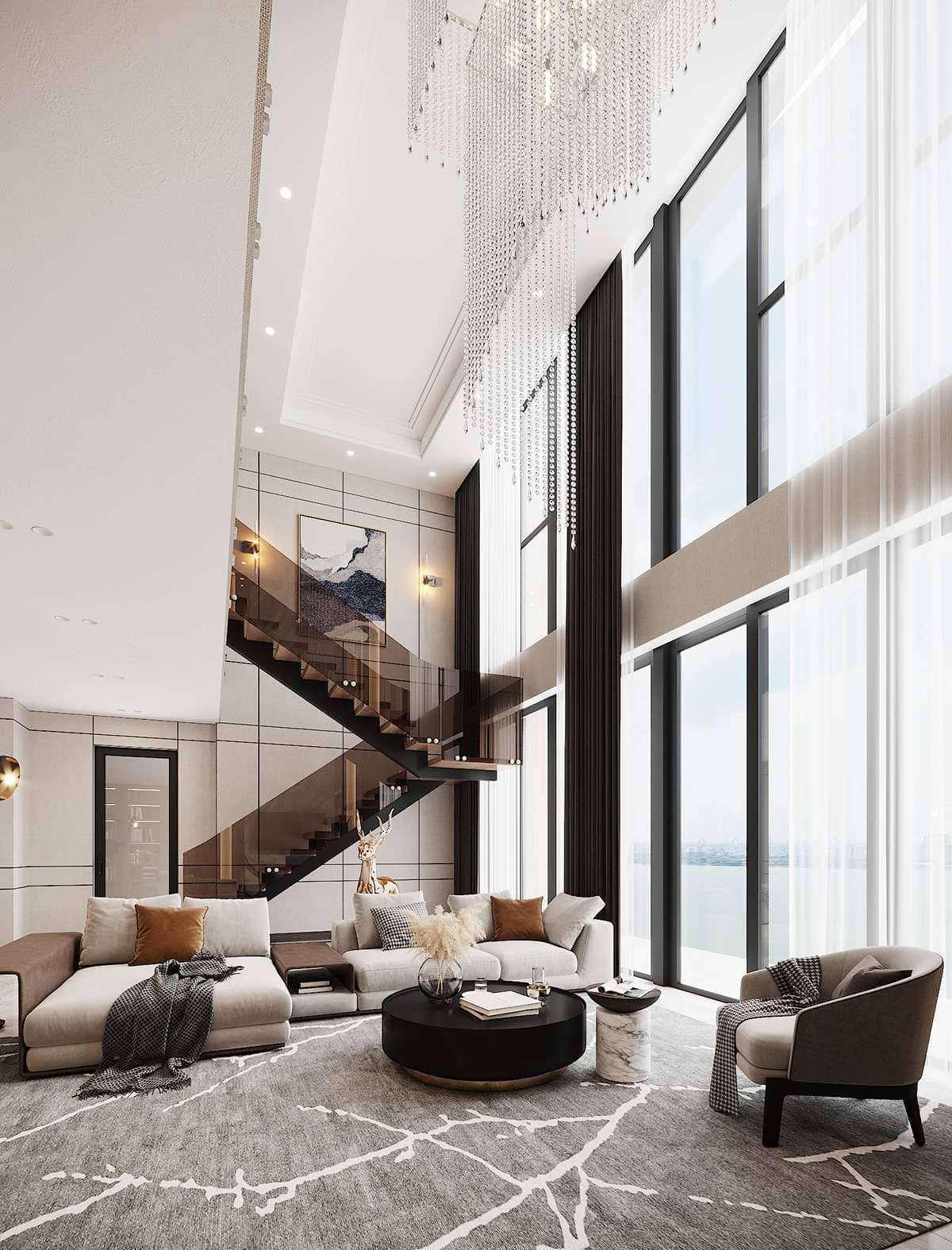Căn hộ Duplex với thiết kế nhiều tầng giúp gia chủ tận dụng tối đa diện tích sử dụng Căn hộ Duplex với thiết kế nhiều tầng giúp gia chủ tận dụng tối đa diện tích sử dụng