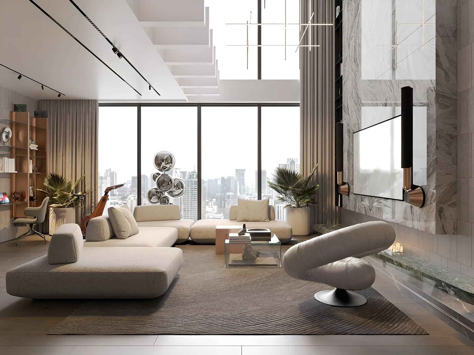 Căn hộ Duplex sở hữu góc view tuyệt đẹp giữa lòng thành phố Căn hộ Duplex sở hữu góc view tuyệt đẹp giữa lòng thành phố