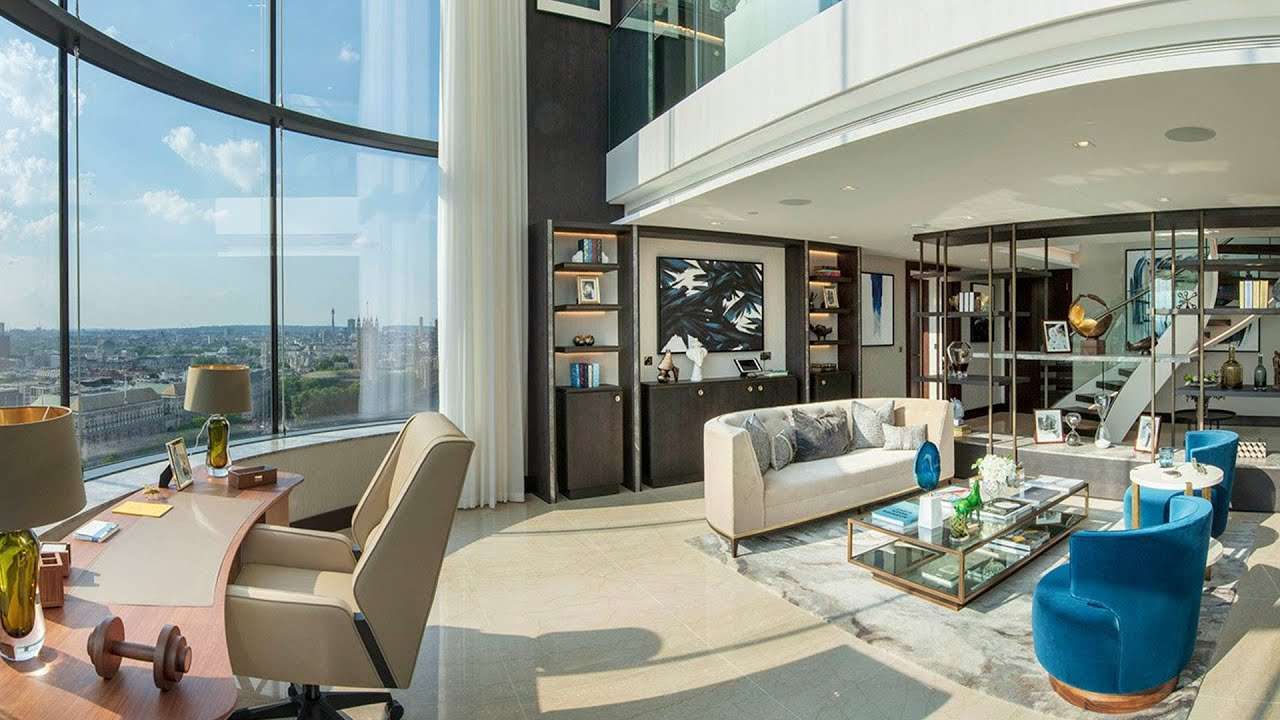 Mẫu căn hộ Duplex này mang đến một cảnh quan đẹp mắt Mẫu căn hộ Duplex này mang đến một cảnh quan đẹp mắt