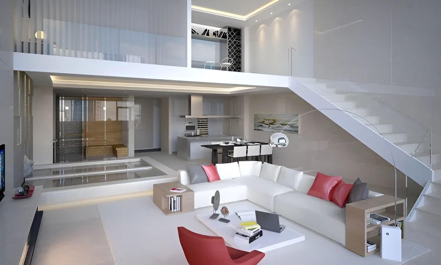 Thiết kế căn hộ theo phong cách Duplex giúp tối ưu diện tích sử dụng Thiết kế căn hộ theo phong cách Duplex giúp tối ưu diện tích sử dụng