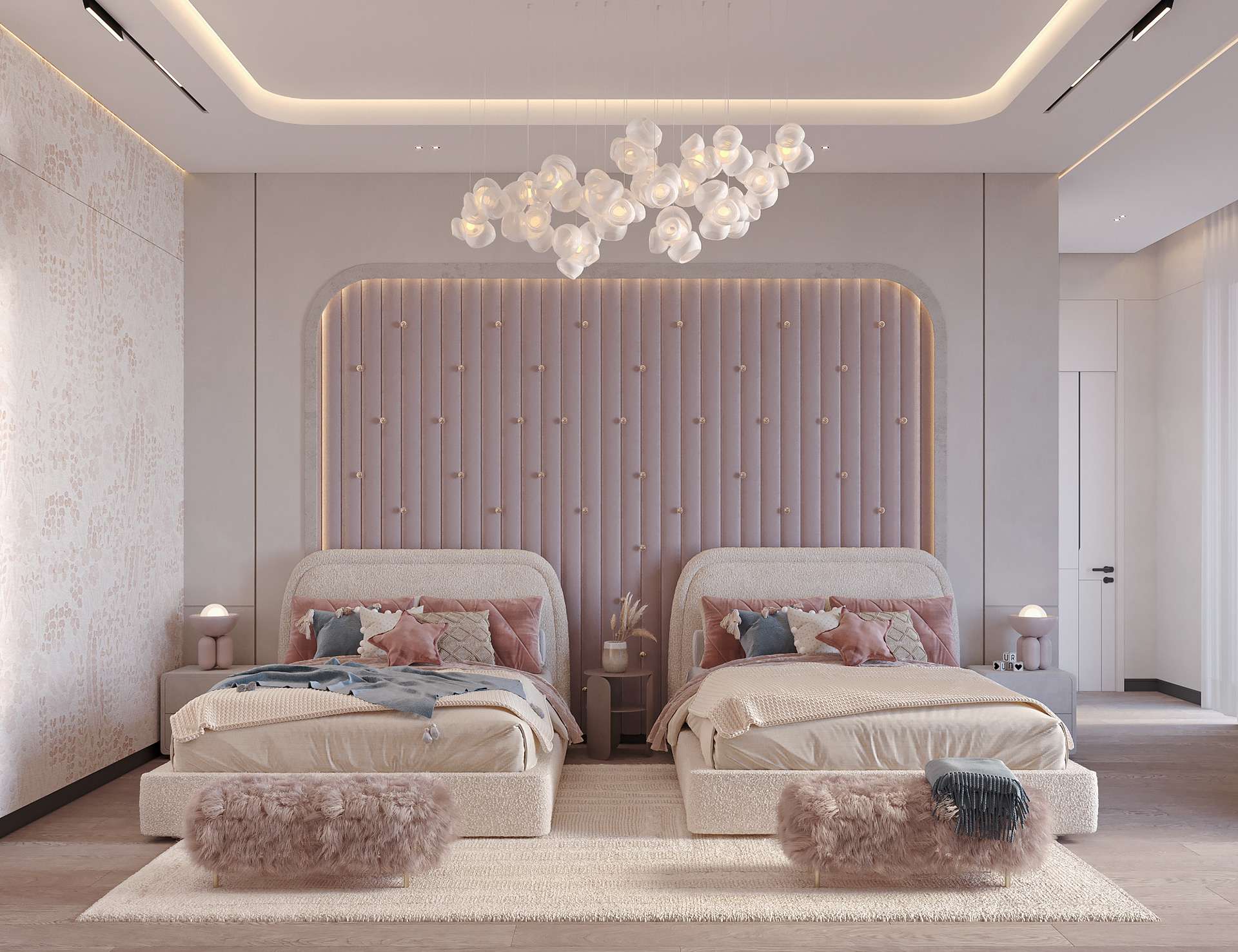 Thiết kế đèn nhân tạo cùng ánh sáng tự nhiên tạo cảm giác thoáng mát cho căn phòng ngủ bé gái 13 tuổi Thiết kế đèn nhân tạo cùng ánh sáng tự nhiên tạo cảm giác thoáng mát cho căn phòng ngủ bé gái 13 tuổi