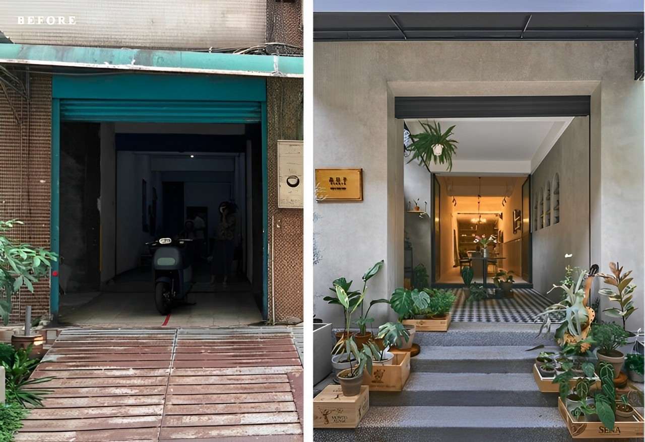 Bố trí thêm cây xanh để góp phần tạo điểm nhấn cho căn nhà phố Bố trí thêm cây xanh để góp phần tạo điểm nhấn cho căn nhà phố